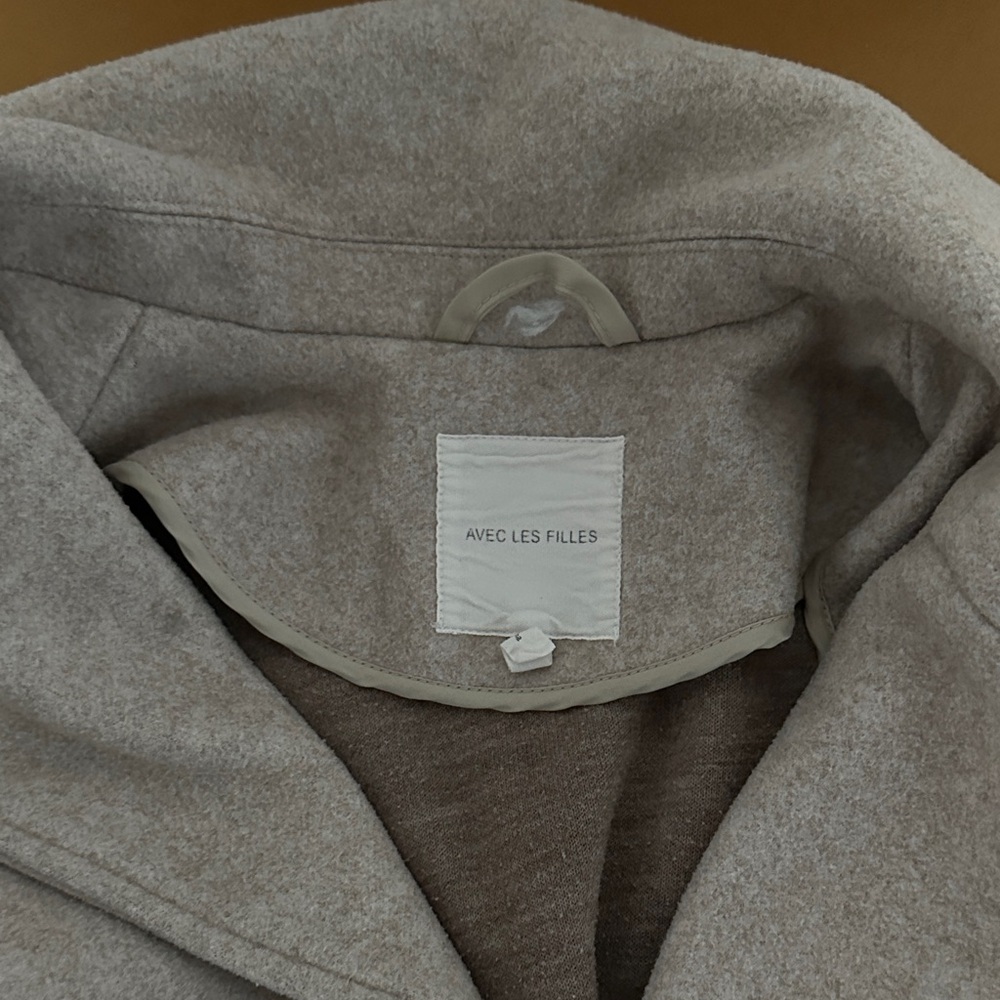 Avec Les Filles Women’s Beige Coat